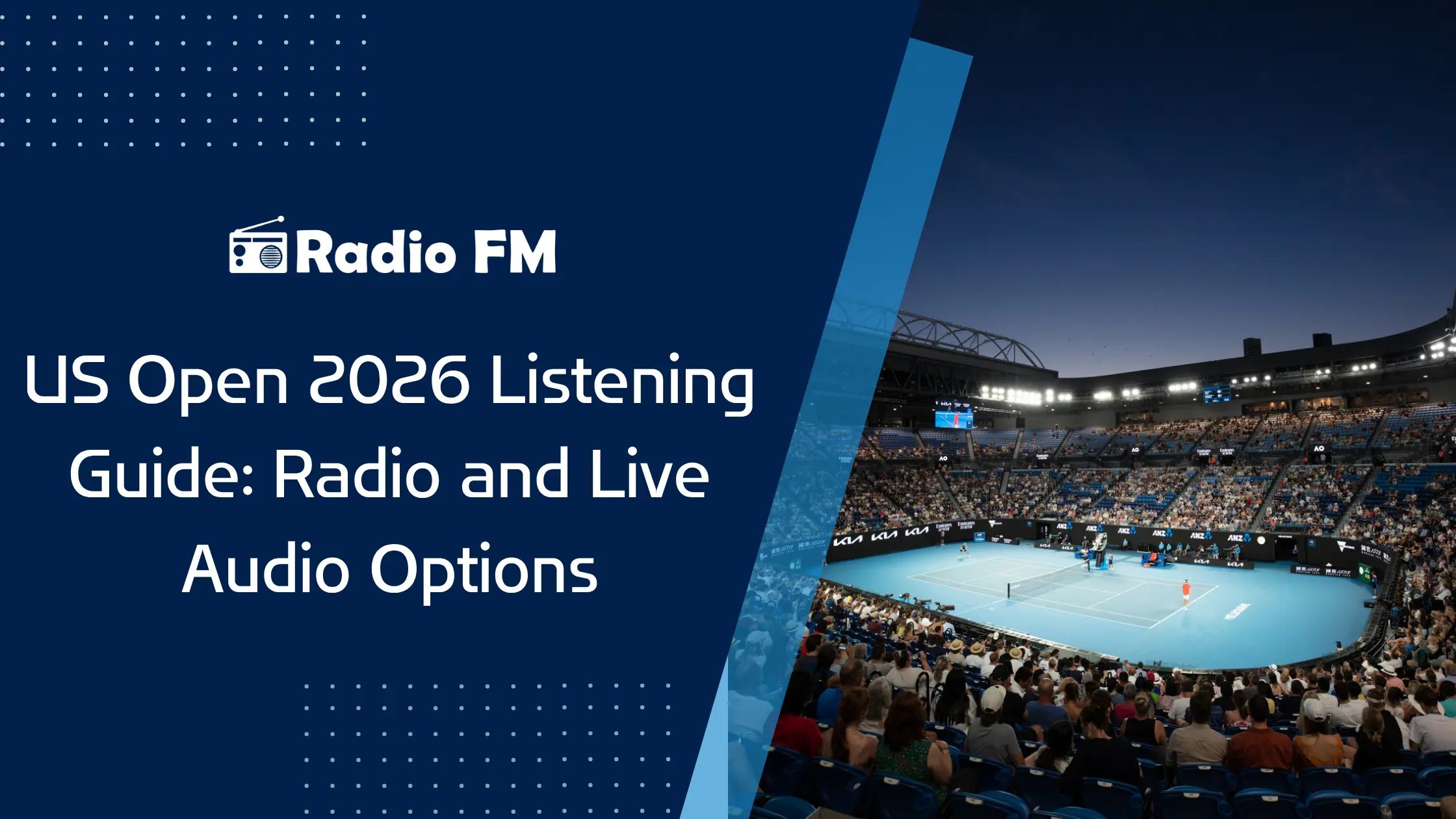 US Open Tennis 2026 on Radio: How to Listen Live